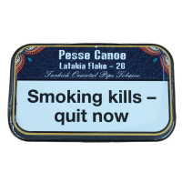 Pesse Canoe Latakia Flake 20 Pipe Tobacco 50g Tin